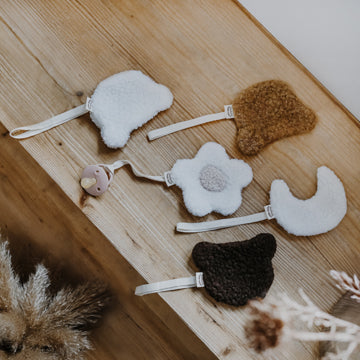 Schnullerhalter aus Teddystoff