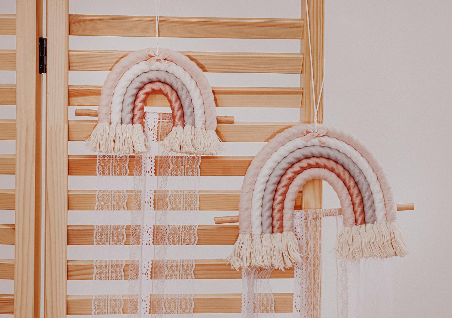 Spangenhalter/ Schleifenhalter Regenbogen