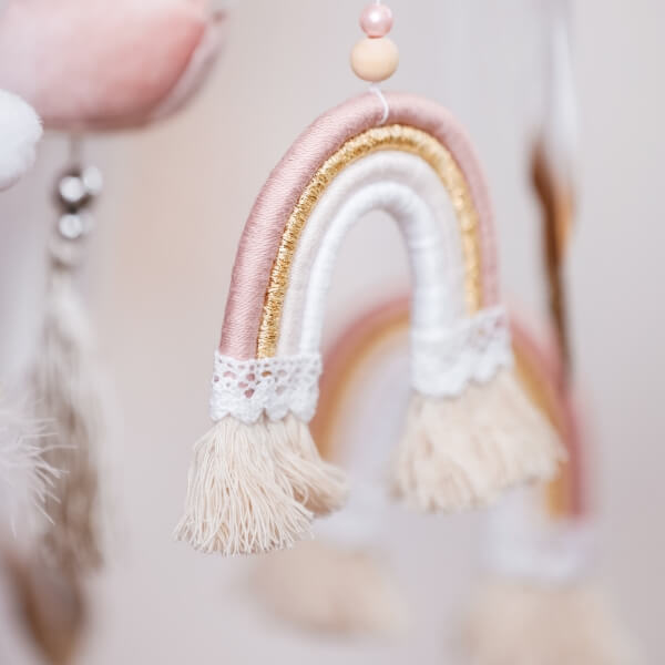 Regenbogenmobile – Schwan