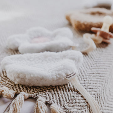 Schnullerhalter aus Teddystoff