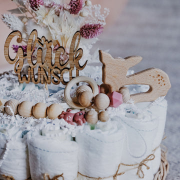 Windeltorte für Mädchen / Reh