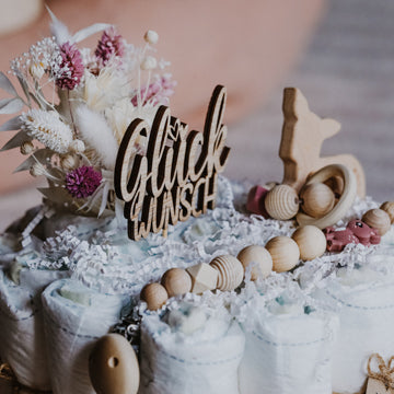 Windeltorte für Mädchen / Reh