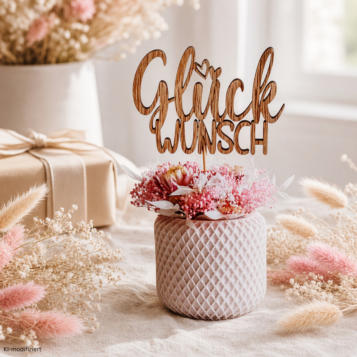 Blumiges_Trockenblumengesteck